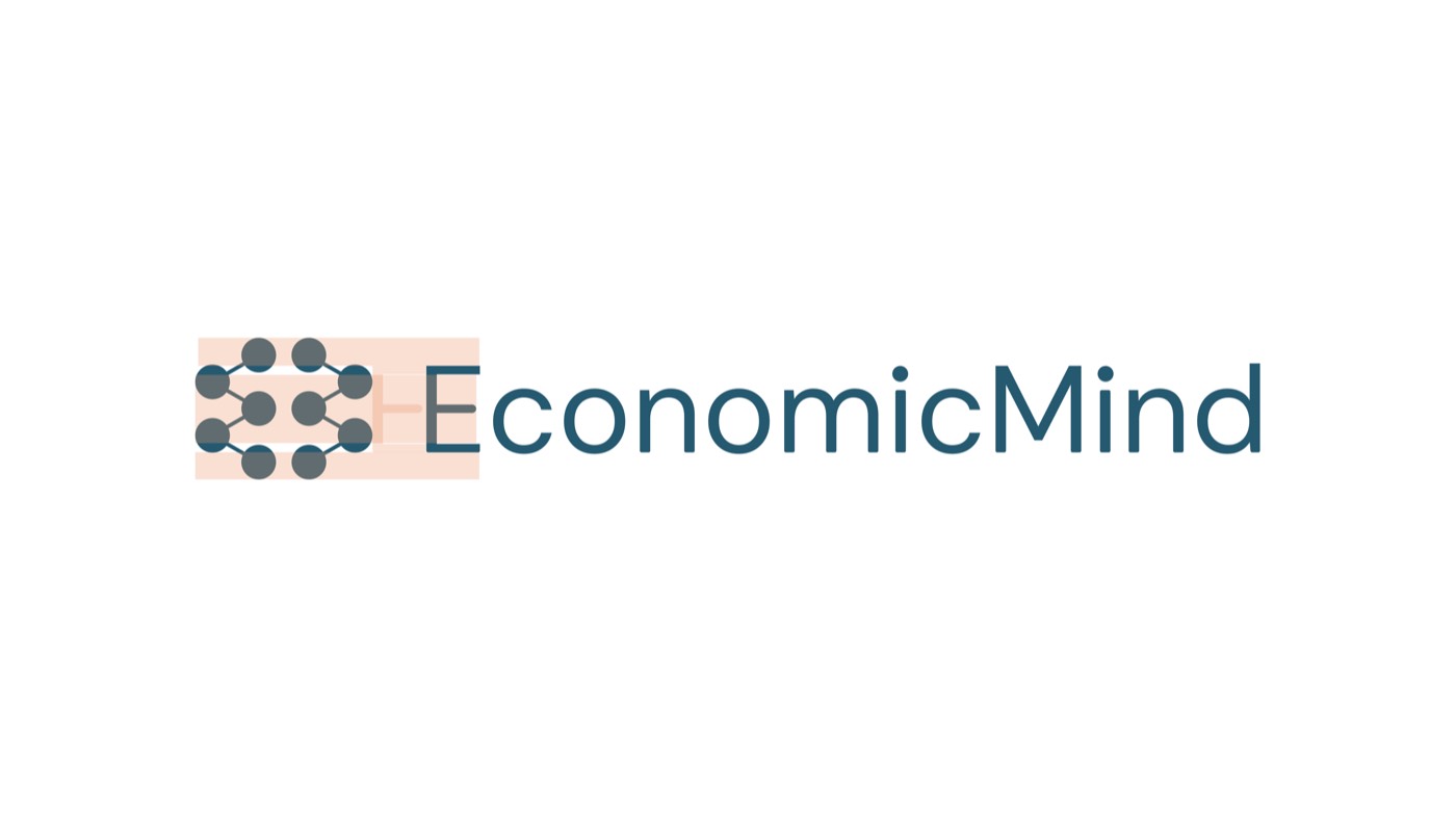 EconomicMind: logo på lys bakgrunn