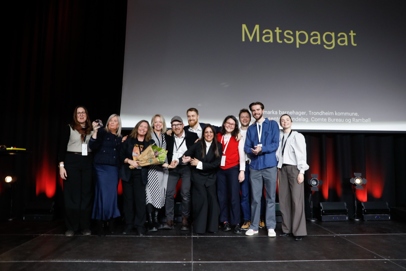 Matspagat: premieutdeling